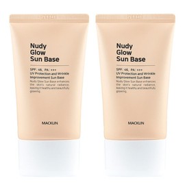 맥클린 누디 글로우 파데프리 선 베이스 SPF46 PA+++ 50ml 2개입 Maclean Nudie Glow Padefree Sun Base SPF46 PA+++ 50ml (Set of 2)