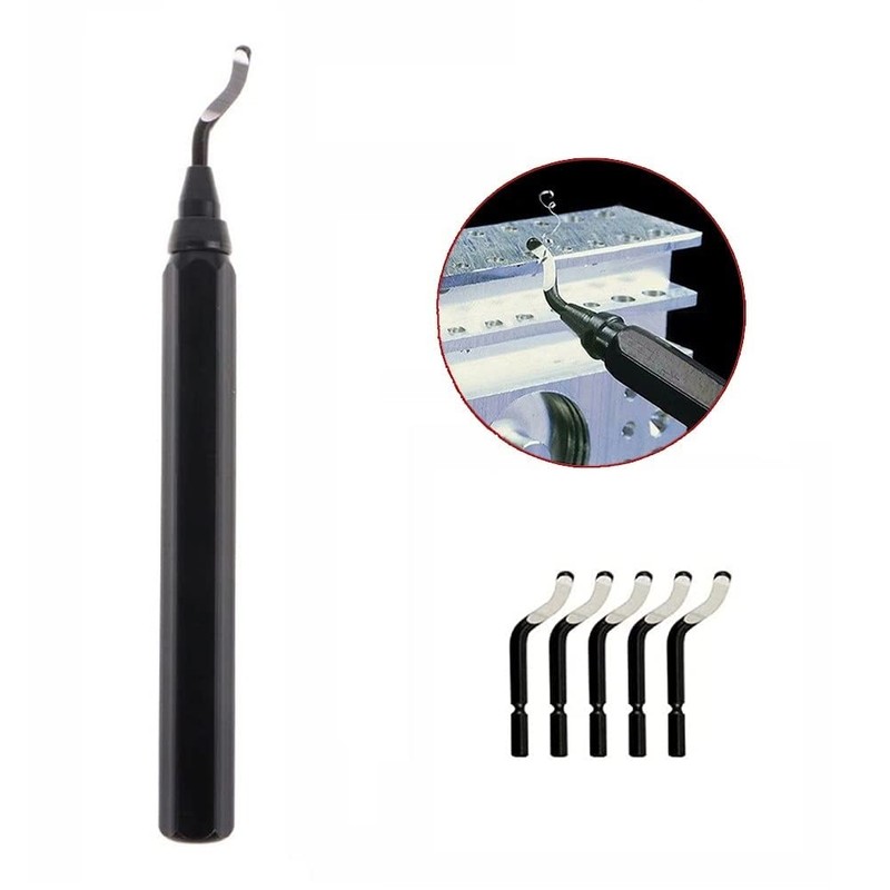 Repair Deburring Tool Kit - 5 Pcs Deburr Blades Remover
