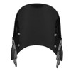 Motorcycle Windshield Windscreen Noise Reduction Protective Wind Deflector for Interceptor