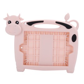 7.9 Inch Tablet Protective Cover Cute Cow Kids Silicone for iOS mini1/2/3/4/5 CasePink
