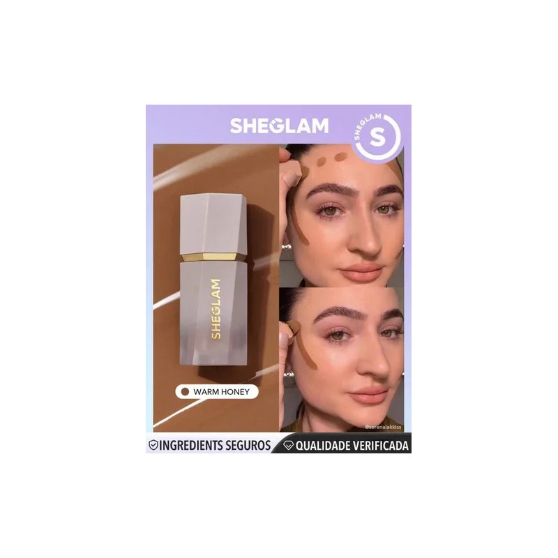 Blush Liquido Sheglam Diferentes Tonos Tono del maquillaje Warm honey