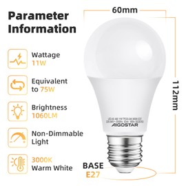 LED A5 A60 Big Angel E27