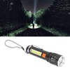 P50 LED Flashlight USB Rechargeable LED Flashlight Super Bright COB