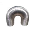 Miber Ducto De Aluminio Flexible Extendible De 6puLG X 2.4mt