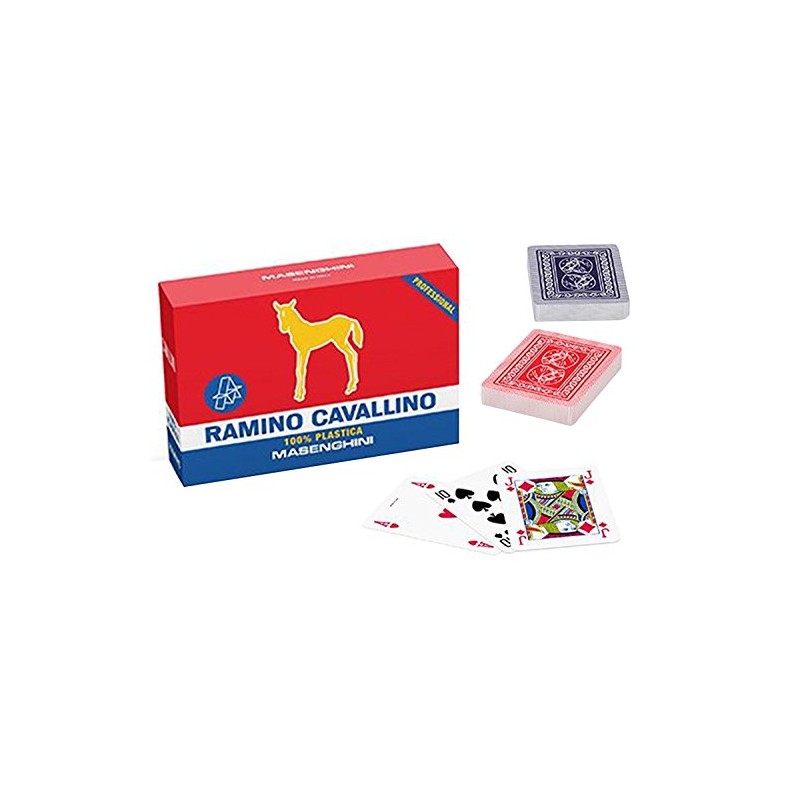 Spielkarten profi MASENGHINI ramino cavallino VC28