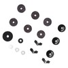 18PCS Cymbal Replacement Accessories HiHat Clutch Felt Cymbal Sleeves with