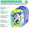 ADEPTNA Graphic Swimming Kickboard for Pool or Beach - Mini