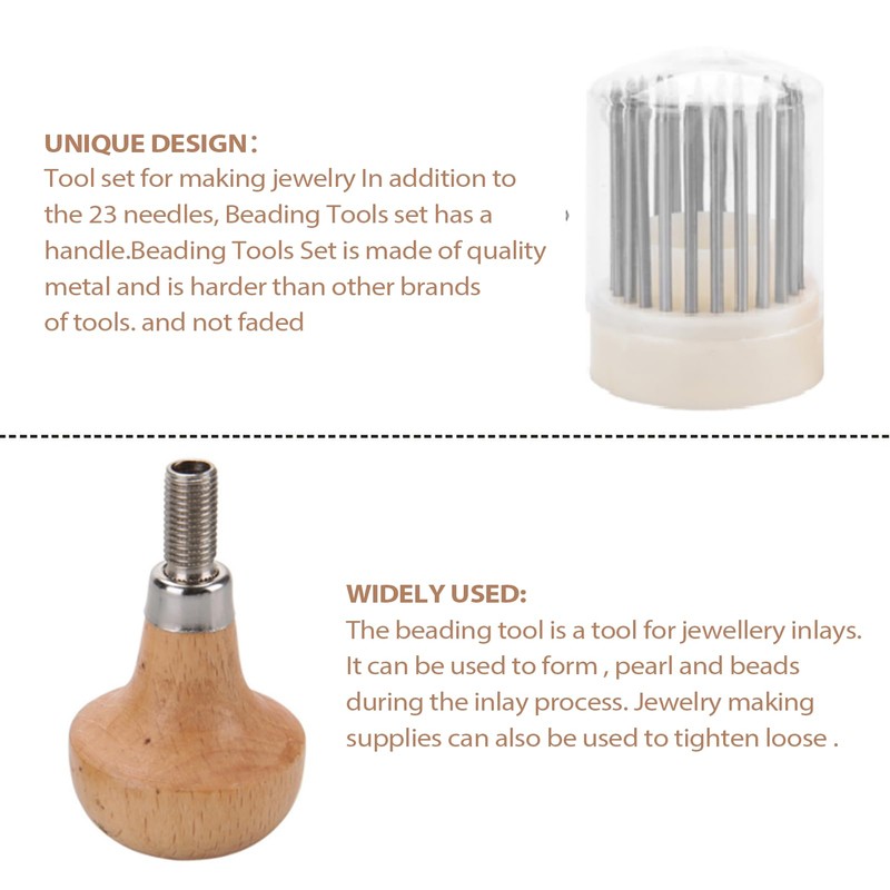 Beading Tools, Jewelry Making Tools, Setting Tools For Jewelry, 23