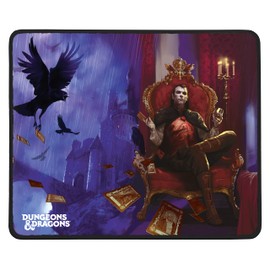 Konix Dungeons & Dragons Gaming-Mauspad 32 x 27 cm - rutschfeste Unterlage - Strahds Fluch-Motiv