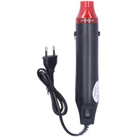 Mini Hot Air Blower Portable Practical Robust Portable Efficient Hand Heat Gun for DIY Embossing Shrink Packaging PVC/Drying Paint Embossing 300 W 200° in Seconds (European Standard 230 V)
