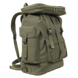 Rothco Canvas European Rucksack, Olive Drab