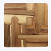 Young's Inc Acacia Wood Jigsaw Puzzle Charcuterie Board, 4 pcs/set…