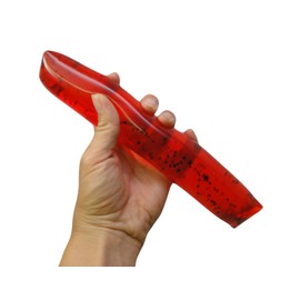 Curious Minds Busy Bags 1 Super Long 9.5" Huge Jumbo Water Trick Snake - Stress Toy - Slippery Tricky Wiggly Wiggler Tube - Squishy Wiggler Sensory Fidget Ball Can't Hold (1 Random Color)