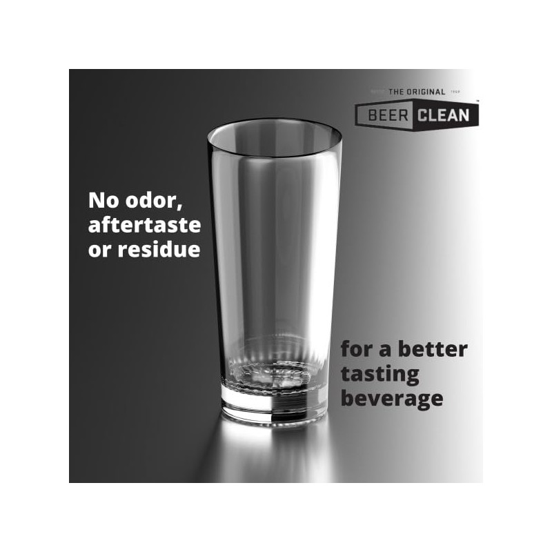 BEER CLEAN 990221 Glass Cleaner for Manual Brushing, Restaurant Barware