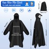 Faneam Rain Poncho Men Women Waterproof Rain Poncho for Bicycle
