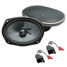 Harmony Audio Comaptible with 1984-93 Dodge Ram Truck 250 HA-C69 New Premium Front Door Speaker Replacement Upgrade