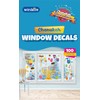 Hanukkah Window Clings Decals - Hanukkah Decorations Chanukah Window Clings