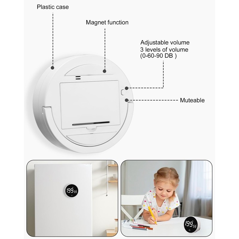 Birshe Digital Timer, Kitchen Timer, Egg Timer, Kitchen Timer, Digital