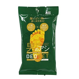 Koyo Kasei Deowet Foot Care Sheet, 8.9 x 7.9 inches (225 x 200 mm), 20 Sheets, 8.9 x 7.9 inches (225 x 200 mm), 20 Sheets