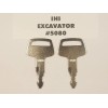 Aftermarket (2) IHI Key Excavator Construction Heavy Equipment Ignition Key   FREE SHIPPING