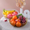 IBWell Wire Fruit Basket Fruit Bowl Kitchen Fruit Basket Stand