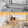 yazi Extra Large Bamboo Utensil Holder for Kitchen Counter -