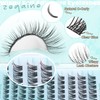 Zegaine Self Adhesive Eyelashes Natural Self Adhesive Lash Clusters Wispy