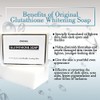 Original Glutathione Lightening Soap 120g - More Effective Than Diana