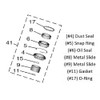 Yamaha Motors FORK SEALS KIT BAP-W003B-00-00