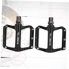 BESPORTBLE 2pcs Aluminium Alloy Non- Bike Pedals Flat Pedal Accessories