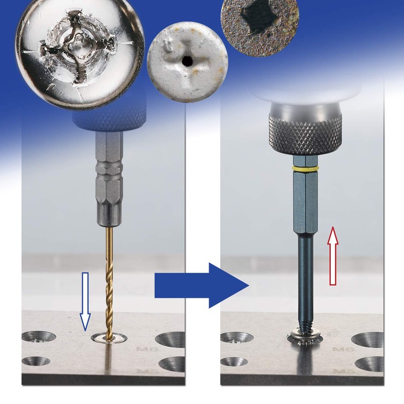 Vessel (VESSEL) Screw Removal Bit, Slim, 2 Types, Stripped Screw,