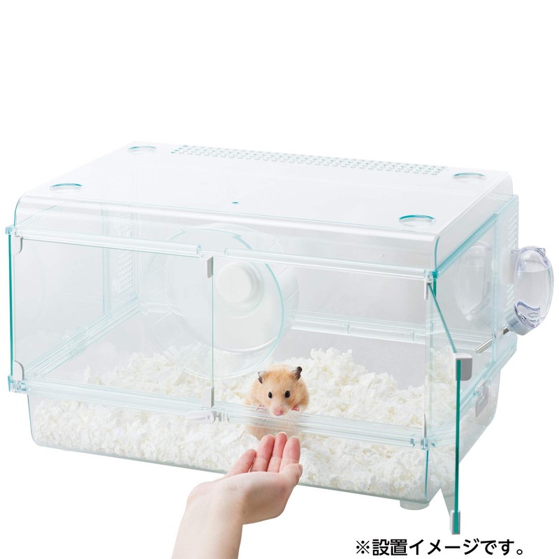 GEX Gex Harmony Wheel, Quiet Bearing, Clear Color, For Hamsters