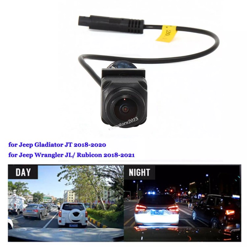 Chixiang Front View Camera for Jeep Wrangler JL Gladiator JT