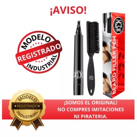 JYE Pincel Boligrafo Para Barba,bigote Cejas Jye 3 Piezas