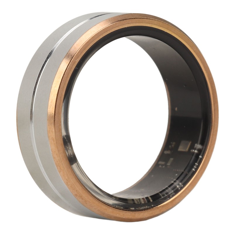 Smart Ring Fitness Tracker Ceramic Stainless Steel Sleep Monitoring Camera