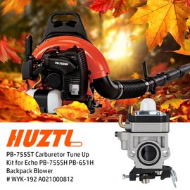PB-755ST Carburetor Air Filter Tune Up Kit for Echo PB-755SH PB-651H PB-651T Backpack Blower # WYK-192 A021000812