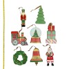 Member's Mark 8-Count Oversized Ornament Set, Plastic, Hand-Painted