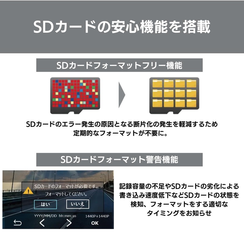 Pioneer VREC-DZ210D Dash Camera, Front and Rear 2 Megapixels, Front