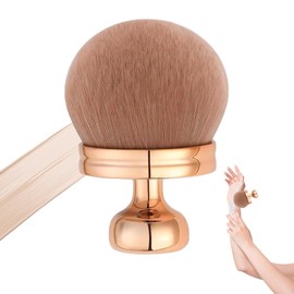 Extra Large Body Makeup Brushes, Leg Make Up Brushes Foundation Brush Self Tanning Brush for Body, Self Tan Back Applicator Suitable for Self-Tanning Face Legs and Back Rose Gold