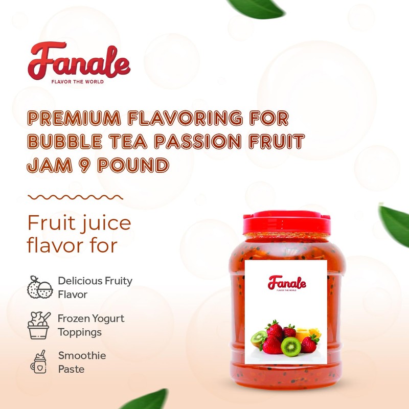 Fanale Premium Flavoring Jam for Bubble Tea | Passion Fruit