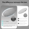 2-Pack 53.35mm Espresso Puck Screen, 0.2mm Ultra-Thin Metal Coffee Filter