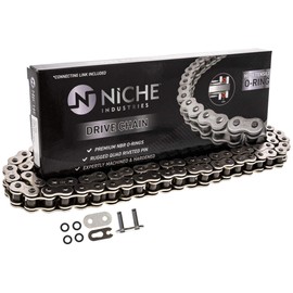 NICHE 530 Drive Chain 122 Links O-Ring With Connecting Master Link for Motorcycle ATV Dirt Bike