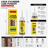 Dry Graphite Lock Lubricant Powder for Keyholes – Smooth Operation