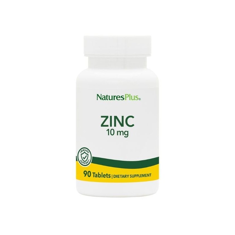 Nature's Plus Zinc 10 mg amino acid chelate 90 tabs