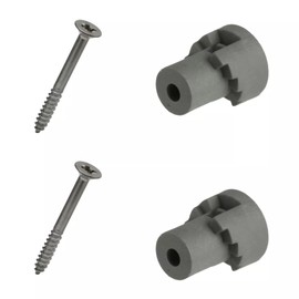 Masterpart Dishwasher Decor Door Bracket Screw Fixing Kit To Fit Siemens Integrated Dishwashers SN65T053EU/55, SN65T053EU/73