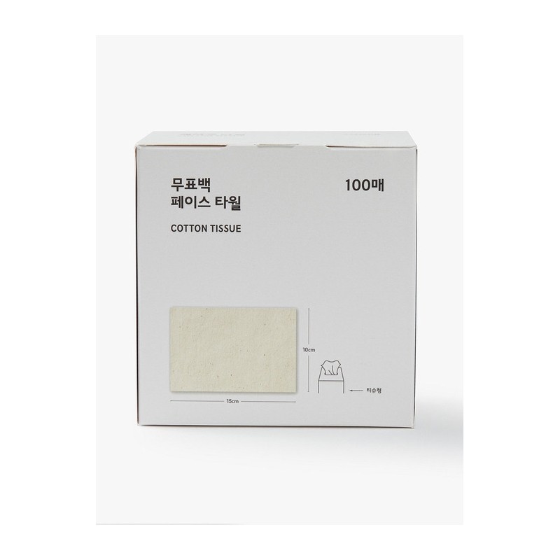 [JAJU Jaju] 100 sheets of unbleached face towels / [JAJU자주]