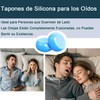 Tapones Silicona Reutilizables, Pack 20 Tapones Oídos Dormir 32 dB