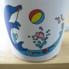 Nagao Unbreakable Children's Cup, 6.8 fl oz (200 ml), Dolphin,
