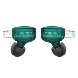 KZ ZST X Earbuds with Microphone Cyan
