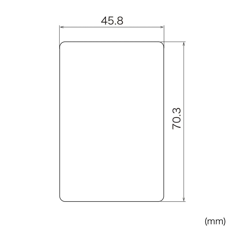 Sanwa Supply PDA-FPT2KFP LCD Protection Anti-Fingerprint Glossy Film for SOURCENEXT